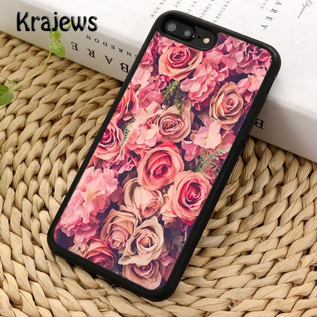 Large swath of pink flowers Phone Case Cover For iPhone 17 Air 16 15 14 plus 12 13 pro max coque Shell Fundas
