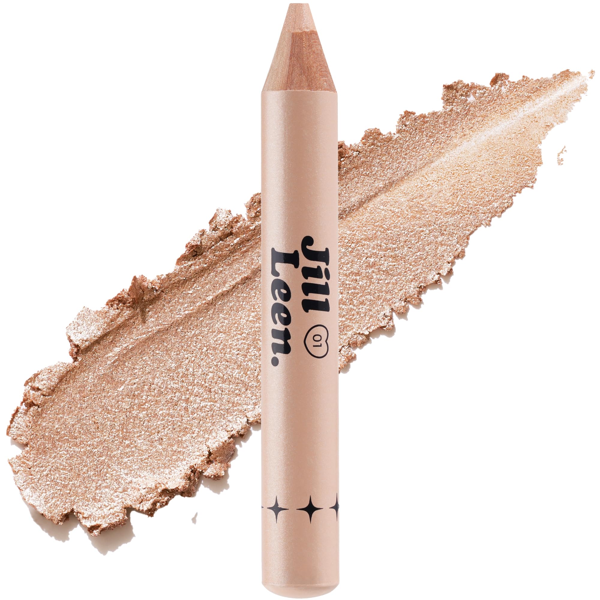 Jill Leen Smooth Touch Pencil 01 Light Beige  Under-eye Bag Eyeshadow, Highlighter, Glitter, Under-eye Bag Pencil, Under-eye Bag Concealer, Plump