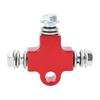 Tee Connector Coupling 3‑Way Tubing Hose Steel   for Motorcycle ATV Modification