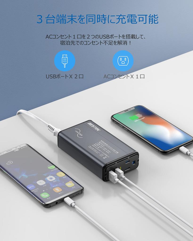 BESTEK Travel Sine Wave Includes and O Type Conversion Compatible with International Outlets 220V to MRZ151AU Transformer, Transformer BF, A, Plugs,