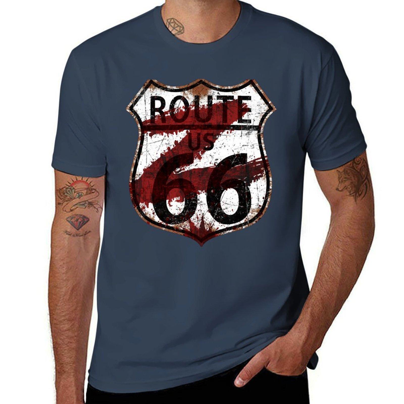 Route 66 Z Tshirt Trend Art Print Tshirt S