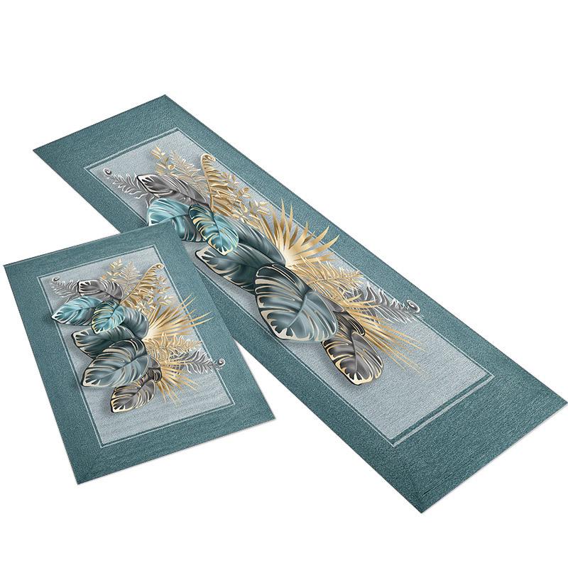 Moderner Ländlicher Stil Fußmatte Küchenteppich Badezimmereingang Badezimmer Schmutzabweisende Matte Fußmatte