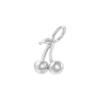 ZHUKOU Enamel Oil Drop With CZ Stone Strawberry Cherry Fruit Series Pendant DIY Handmade Jewellery Accessories:VD1654-1665