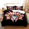 Cool Personelity Kpop Madou King Granzort Bedding Set Cartoon Anime Three-Piece Set Adult Kid Bedroom Three-Piece Suits 3D