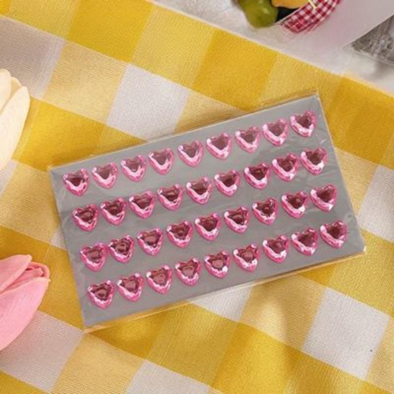 Shining Diamond Crystal Stickers Love Girl Laser Phone Stickers Children Girls 3D Stereoscopic Small Stickers