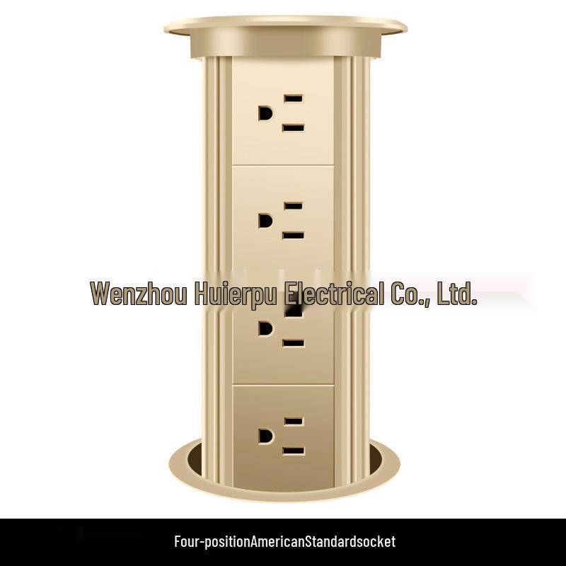 SJ Automatic Pop-Up Kitchen Island Power Socket
