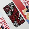 Gothic Floral Skull Case For Samsung Galaxy A52 A32 A12 A56 A36 A16 A13 A23 A33 A53 A54 A34 A14 A15 A35 A55 A17