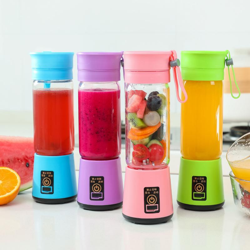 Portable Blender USB Mixer Electric Juicer Machine Smoothie Blender Mini Food Processor Personal Blender Juice Blenders
