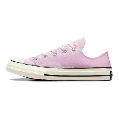 Années 1970 Chaussures en Toile Basses Durables et Respirantes Baskets Enfant Rose A09863C