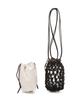 Athe Vanessabruno Ivory Weaving Net Mini Bag Aaba6E865Iv
