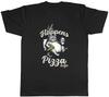 Funny Pizza Lover Life Happens Pizza Helps Mens T-Shirt Tee Gift Top