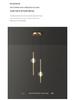 Cross-Border Copper Minimalist Pendant Light for Bedside or Dining