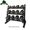 Yongdai Rubber-Coated Fixed Dumbbell Set