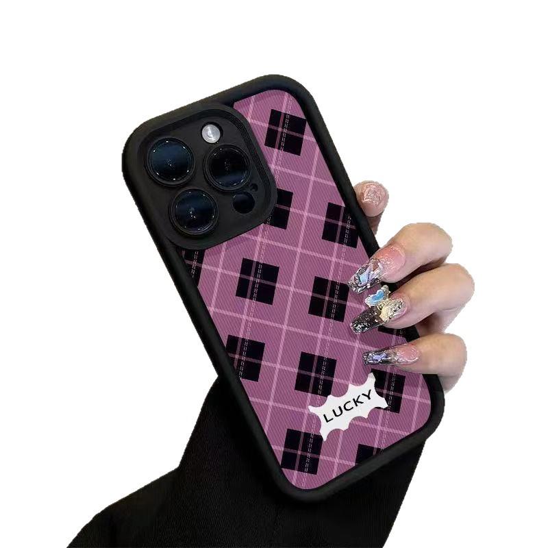 iPhone Case Compatible with 12/13/14 Pro, 15, 16, 17, 17 Pro Max - Square Design