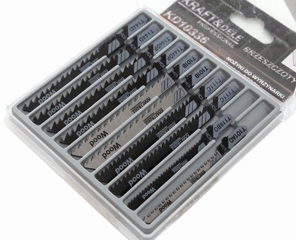 Jigsaw blade set 10 pcs KD10336