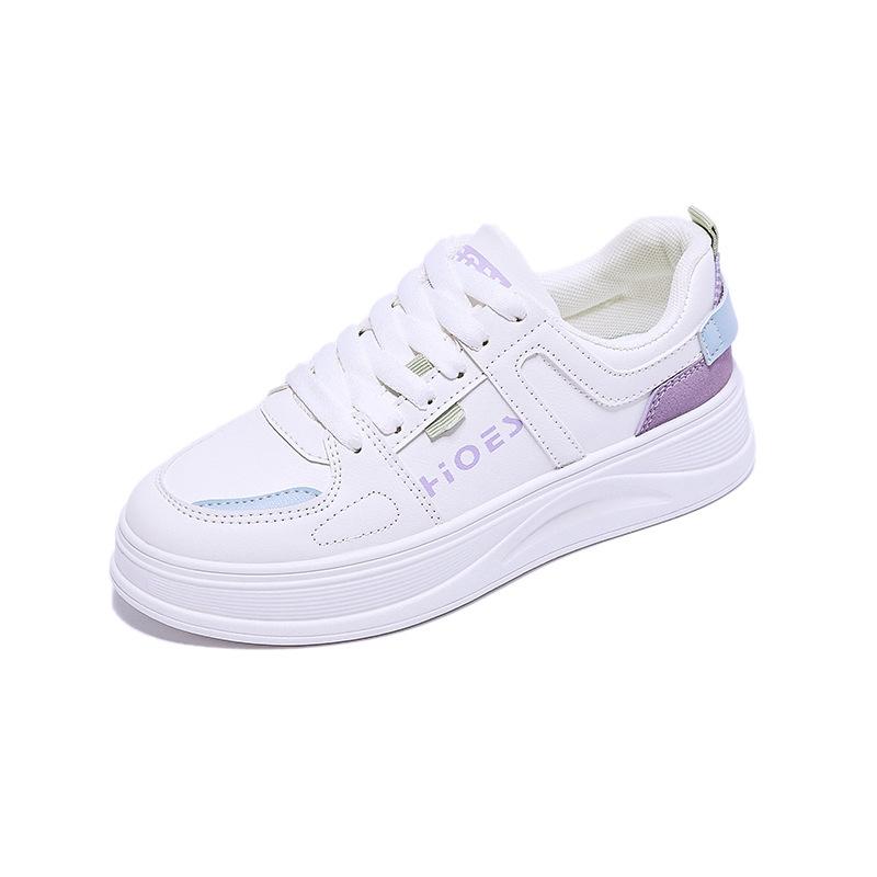 2021 Fall White Shoes Women's Sneakers Trend Running Shoes Fitness Sports Shoes