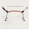 Adjustable Aluminum Alloy Folding Camping Cot - Portable and Lightweight, 80x210 Cm