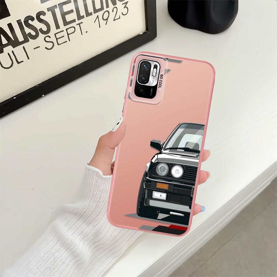 

JDM Sprot Car Soft Shell Phone Case for Xiaomi Poco X3 NFC X3 Pro C50 C61 C51 Poco X3 NFC
