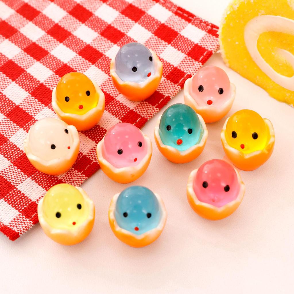 Luminous Cartoon Chick DIY Ornament for Kids - Holiday & Desk Gift