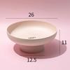 Nordic PP Fruit Storage Rack Removable Bottom Drainer Basket Candy Plate Home Organizer Kitchen Tool for Vegetable Food Tray