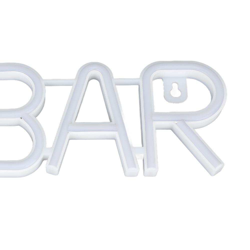 Beer Bar Shaped LED Neon Sign USB or Battery Powered LED Sign High Safety Neon Sign Bedroom