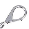 Heavy Duty Stainless Steel 304 Spring Snap Hook Rigid Loaded Fixed Eye Clip Carabiner Universal Marine Boats Clip Dock Hardware