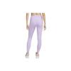 Nike One Solid High-Waisted Slim Fit Casual Sports Long Pants Women Bottoms Purple FN3227-512