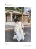 Women's Spring 2025 Playful Two-Piece: Colorful Button Shirt Dress & Tassel Knit Vest Suit