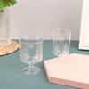 Mousse Tasse Pudding Tasse Gelee Tasse Hohe Glas Einweg Kunststoff Tasse Transparent