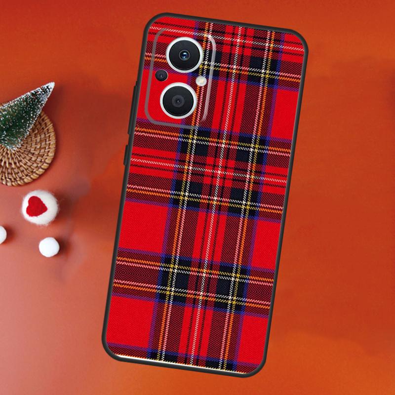 Clan Stewart Dress Tartan Plaid Case For OPPO Find X3 Lite X2 Neo X5 X6 Pro OPPO Reno 10 Pro 8T 5Z 4Z 4 5 6 7 8 Lite Cover