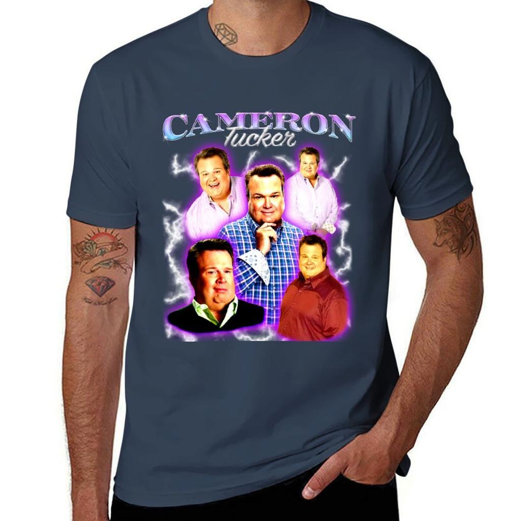 Tucker Cameron TShirt Soft Casual Short Sleeve Cotton Tee