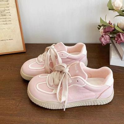 Zapatos blancos pequeños retro de nicho para mujer, versátiles para estudiantes, transpirables, casuales, con suela de muffin