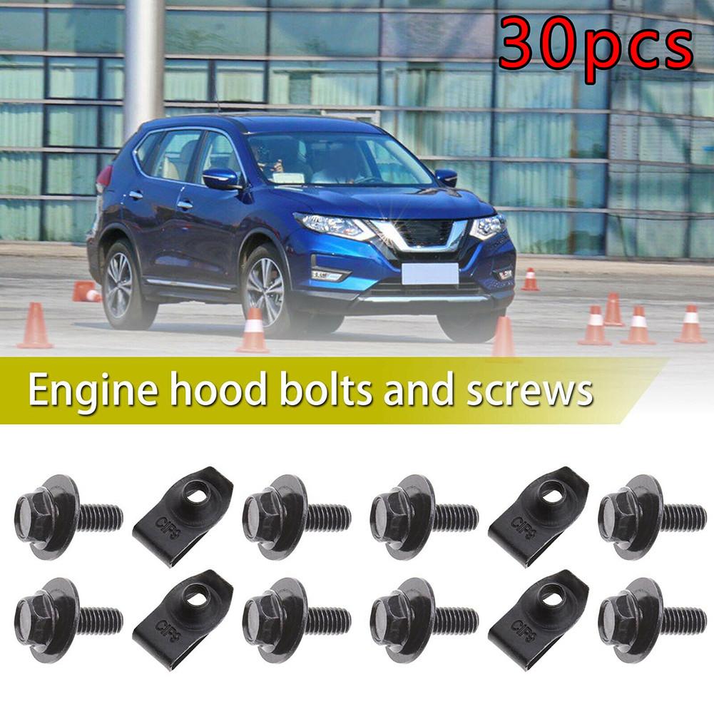 Hochwertige Schutzblechklammern Schrauben Metallschraube 30 Stück/Satz