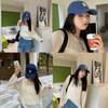 Letter R Embroidery Baseball Cap Retro Sun Hat Fashion Letter Baseball Hat  Spring Summer