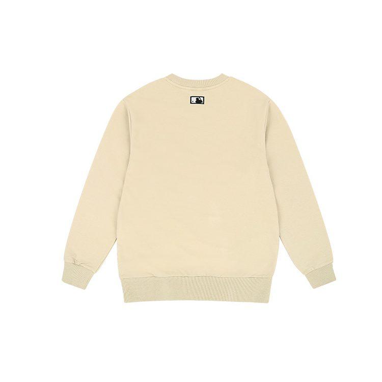 MLB Sweatshirts Unisex Khaki Crew Neck Moderate Regular 31MTC1011-50B