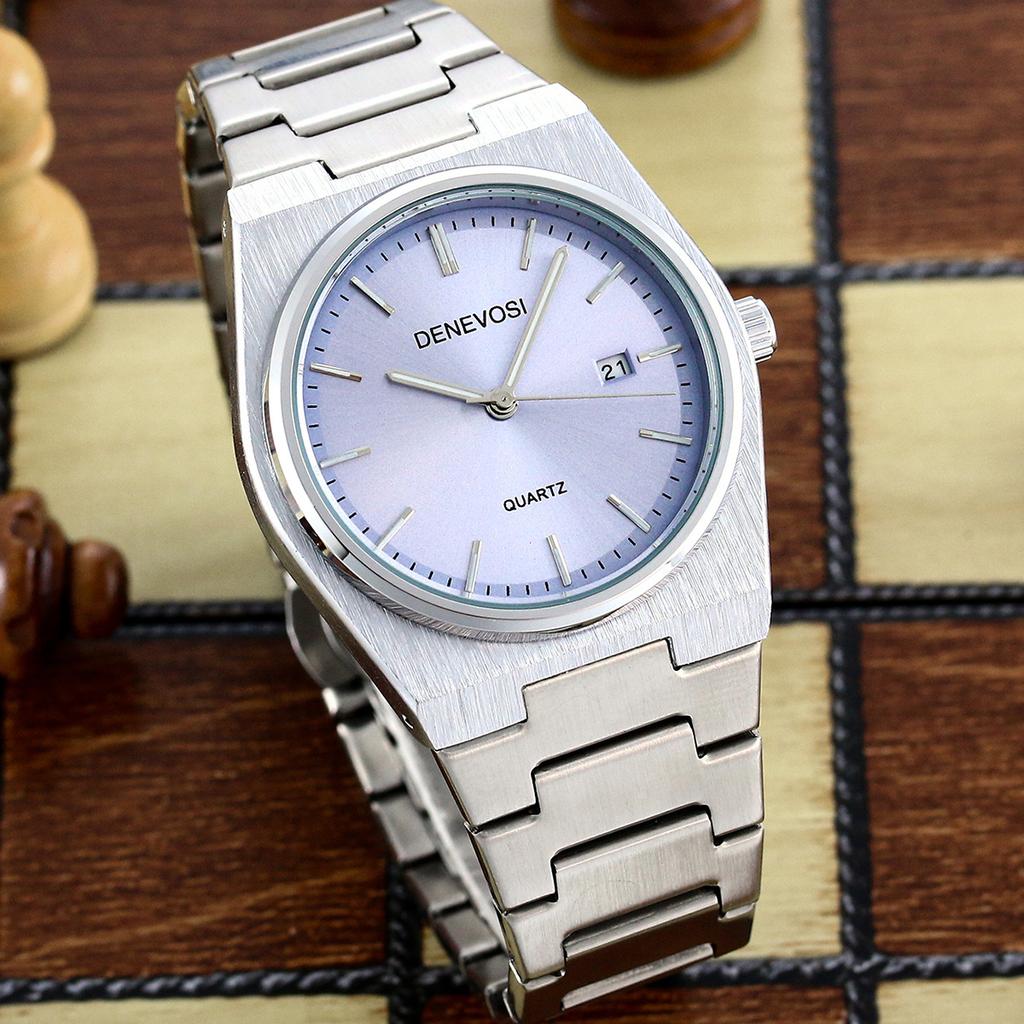 Elegant Watches For Men Women Waterproof Luminous Date Analog Watch Quartz Stainless Steel Woman's Fashion Wristwatch