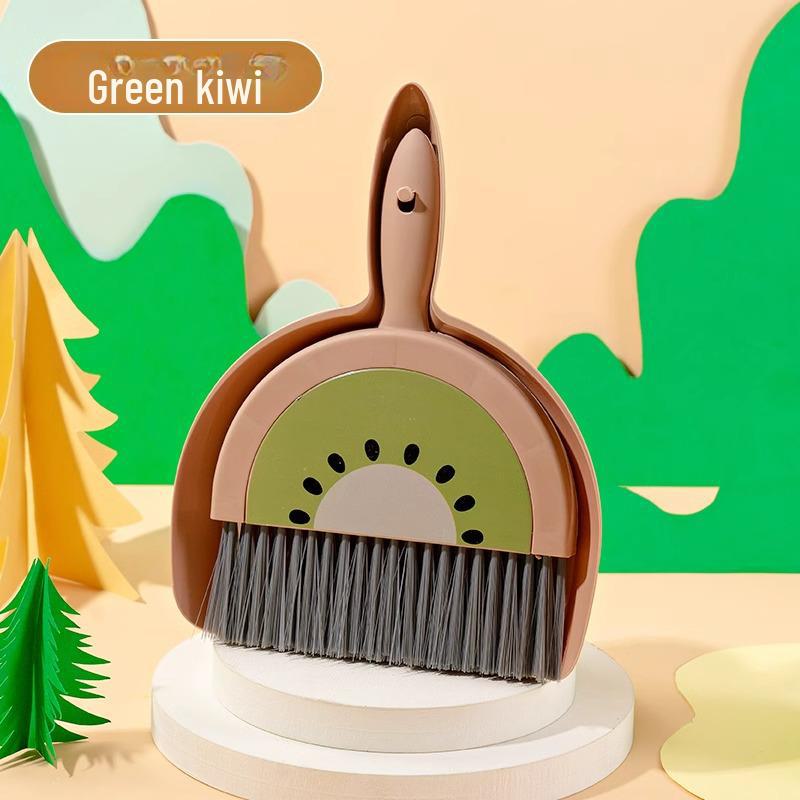 Mini Desktop Broom and Dustpan Set for Students and Children