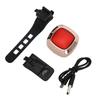 Intelligent Bike Tail Light Waterproof Rechargeable Intelligent Bicycle Brake Induction Taillight