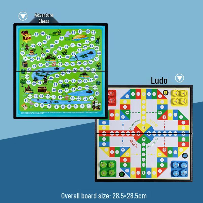 Magnetic Adventure & Flying Chess Board Game Set
