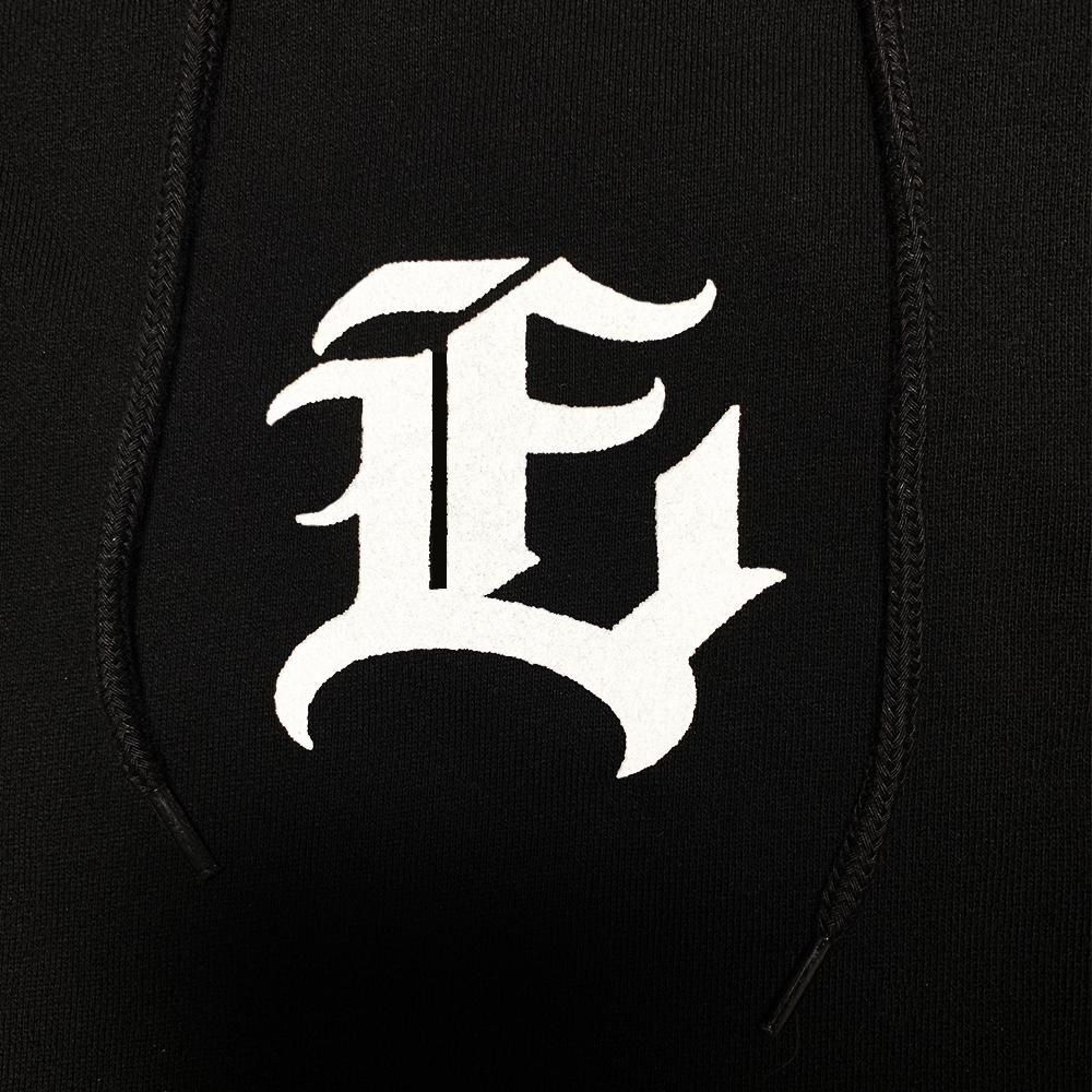 Ev E Emblem Hood (Black)
