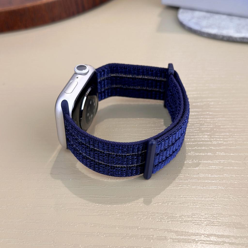 Exercise Breathable Nylon Wristband for Apple Watch Series 11 10 9 8 40mm 41mm 42mm 44mm 45mm 46mm Strap Nylon Watch Band For Apple Watch Ultra 49mm