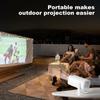 P30 Pro 4K Portable Projector: High-Definition Screen Mirroring for Home TV Use