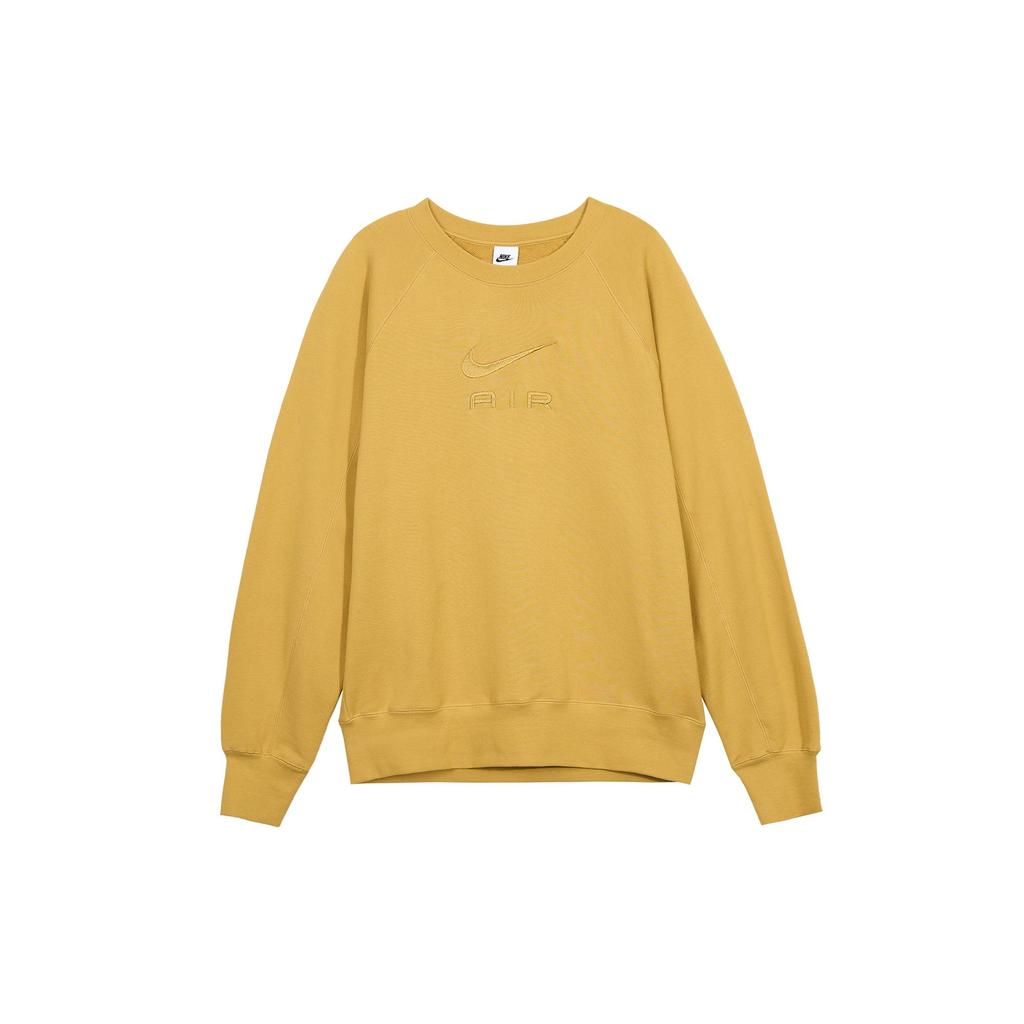 Nike Sweatshirts Men's Yellow Crew Neck Moderate Other DV9830-725