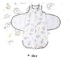 Newborn Knit Cotton Anti-Startle Swaddle Sleeping Bag - All-Season Style