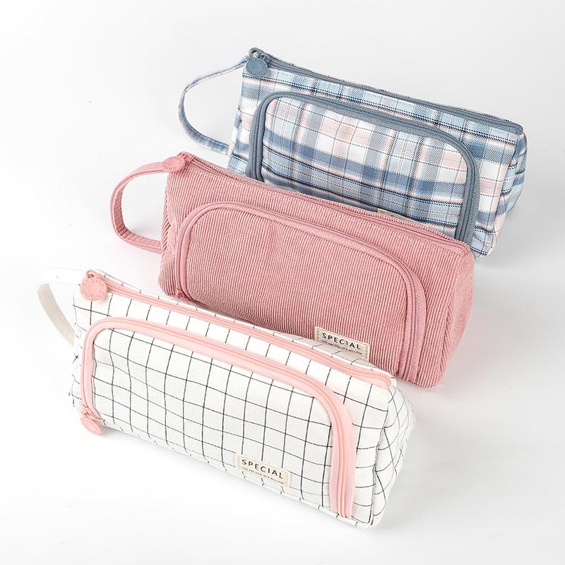 Multi Layer Large Capacity Pencil Case Pen Storage Supplies Pen Box Kawaii Cute Pencil Cases Bags Stationary School Supplies