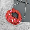 Niche Design Full Diamond Dumpling Bag Hand Bag Female Celebrity Dinner Bag Casual Versatile Handbag Rhinestone Bag