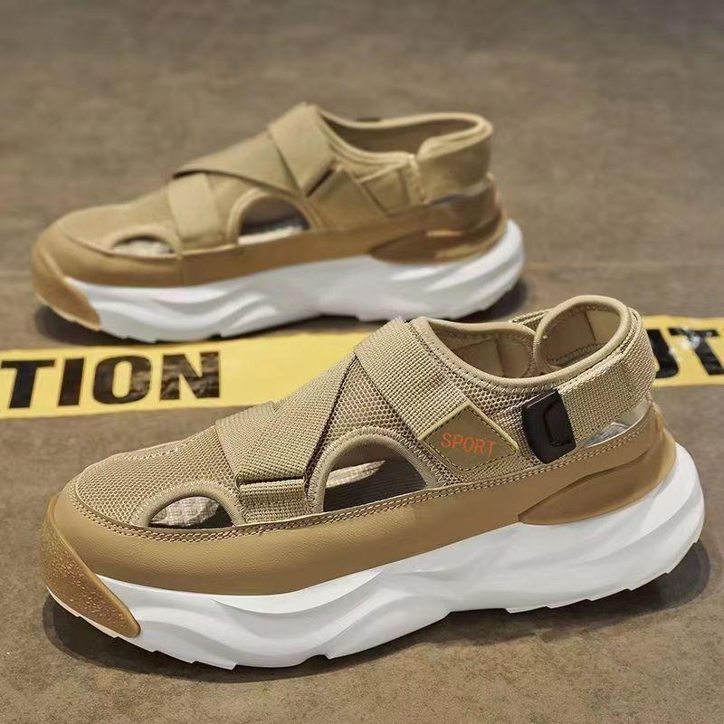Fashion Summer Hollow Shoes for Men Trendy Men's Sandals Hard-Wearing Outdoor Sports Men Shoes Comfort Male Sneakers 2024 Erkek Ayakkabı