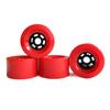 Street Wheel for Skateboards PU Skateboard Cruiser Wheel Replacement Longboards Wheels with Bearings, Soft Cruiser Wheel