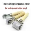 Car Audio Soundproofing Metal Roller Wheel Tool for Repair and Damping Board Installation.