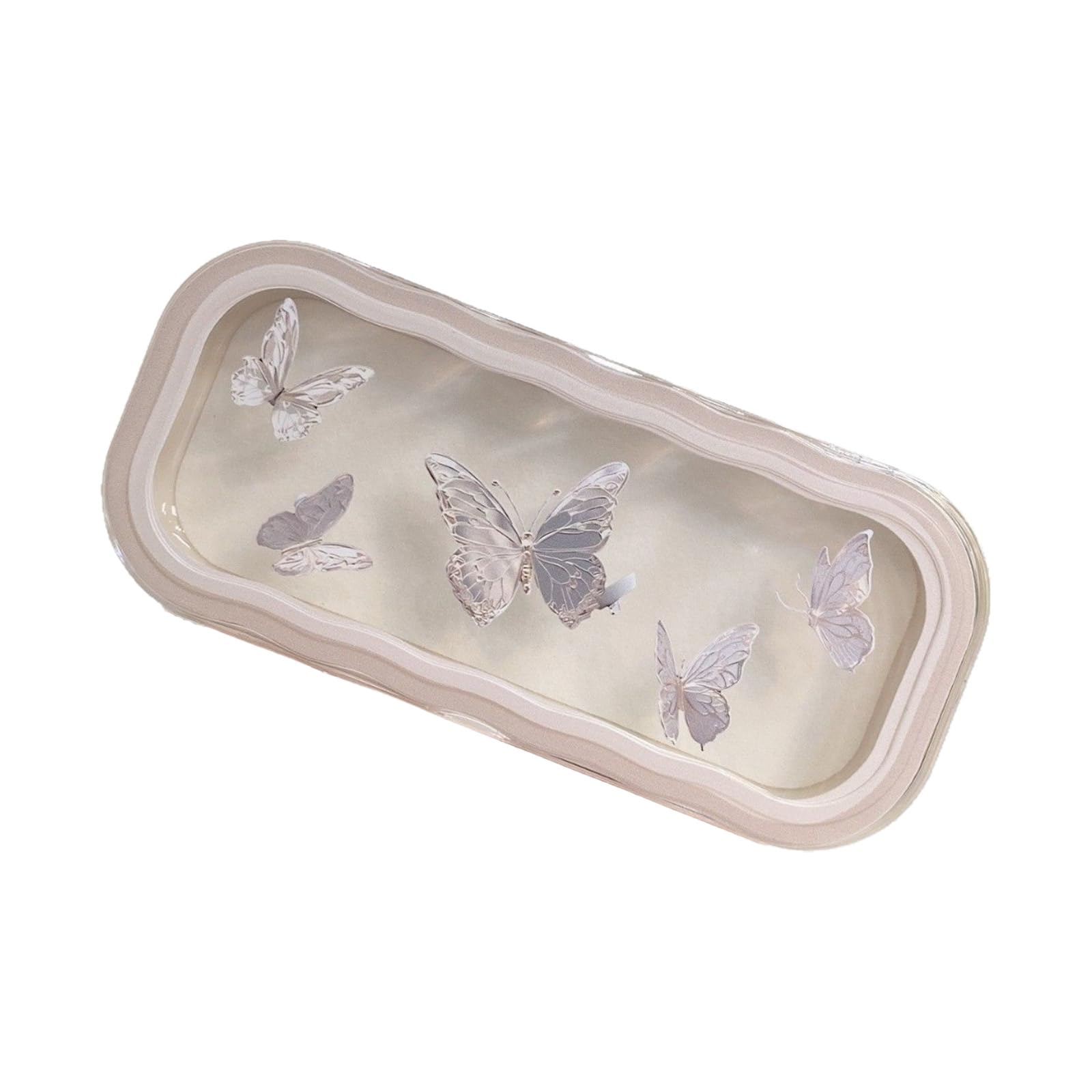 

Минималистичный цветочный бант, волнистый футляр для очков, креативная персональная коробка для хранения очков, держатель для очков с бабочкой и котенком для студентов